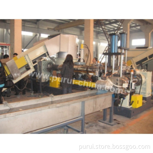 PP Waste plastic pelleting machine